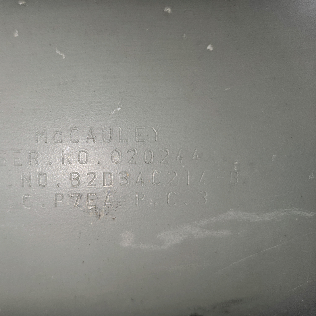 Used aircraft parts for sale, B2D34C214-B McCauley Cessna 172RG Propeller - No Blades