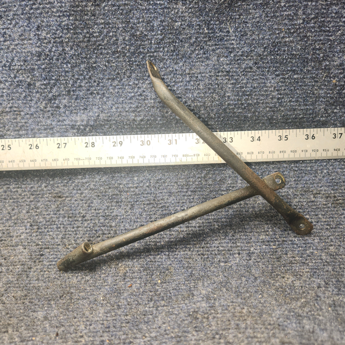 Used aircraft parts for sale, 63964-000 PIPER PA28-140 Engine Support Control sold as a set.