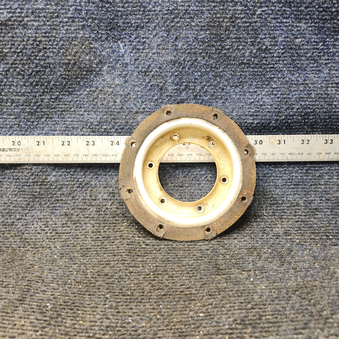 Used aircraft parts for sale, 0523529-1 Cessna 172E Fuel Tank Adapter Assembly