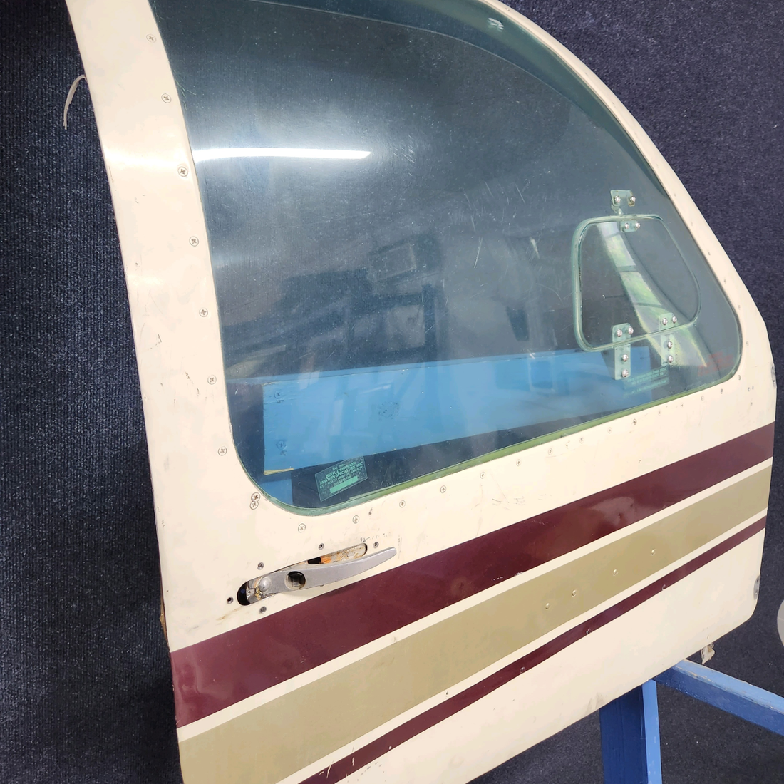 Used aircraft parts for sale, 35-400010 BEECHCRAFT F35 CABIN DOOR STRUCTURE (MINUS INTERNALS)