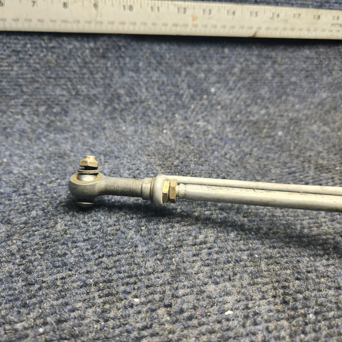 Used aircraft parts for sale, 50‑389012‑11 BEECHCRAFT 95-55B Engine Throttle Control Assembly – LH/RH, 124"