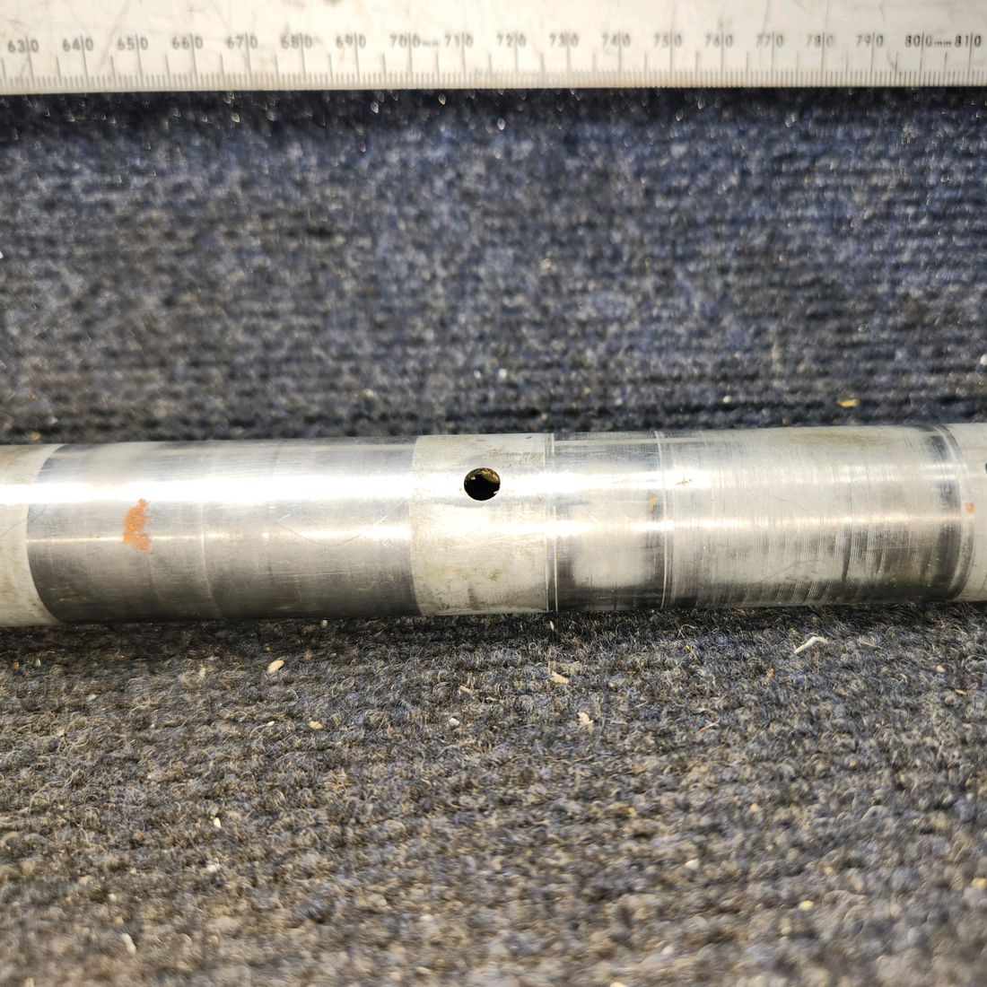 Used aircraft parts for sale, 35-524018 BEECHCRAFT F35 Tube Copilot Rudder Pedal Torque