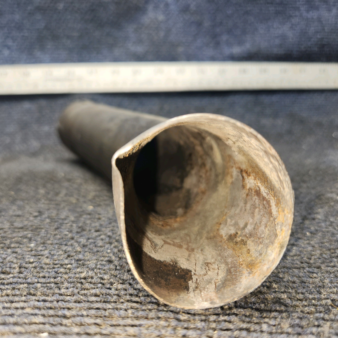 Used aircraft parts for sale, 0550157-33 Continental O-300-D Cessna 172 Exhaust Tail Pipe - RH