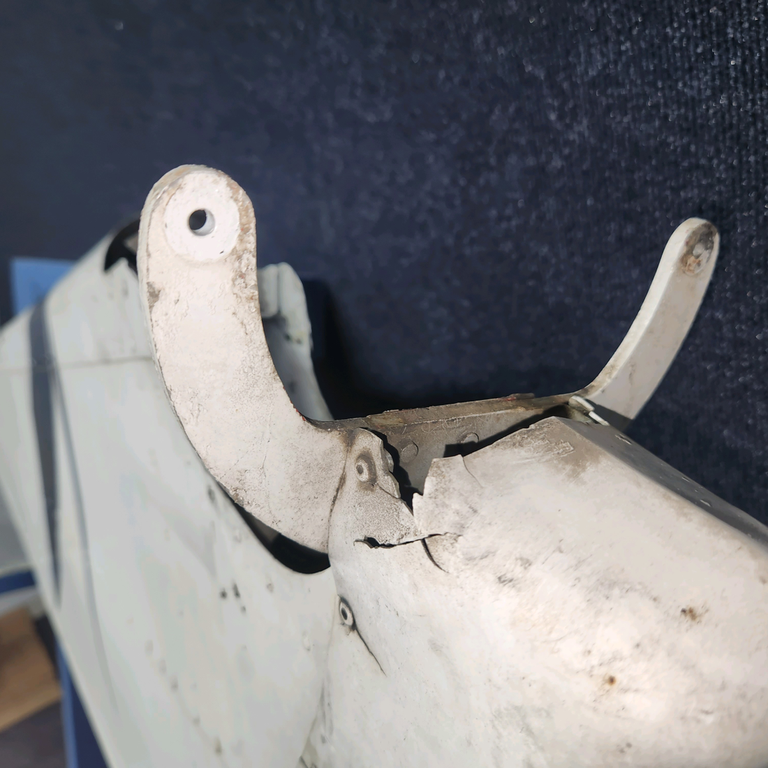 Used aircraft parts for sale, 0531006-66 Cessna 172E Rudder Assembly (Core)