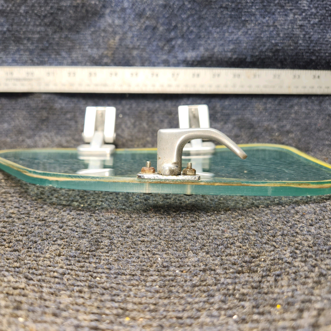 Used aircraft parts for sale, 96-420011-7 BEECHCRAFT F35 Storm Window Assembly w/Metal Leg