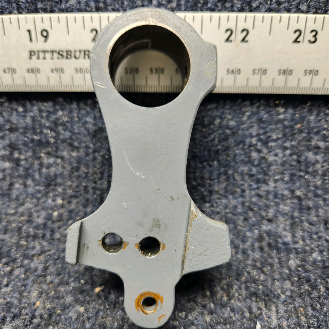 Used aircraft parts for sale, 35-524367-2 BEECHCRAFT F35 CO-PILOT RUDDER PEDAL ARM ASSEMBLY LH