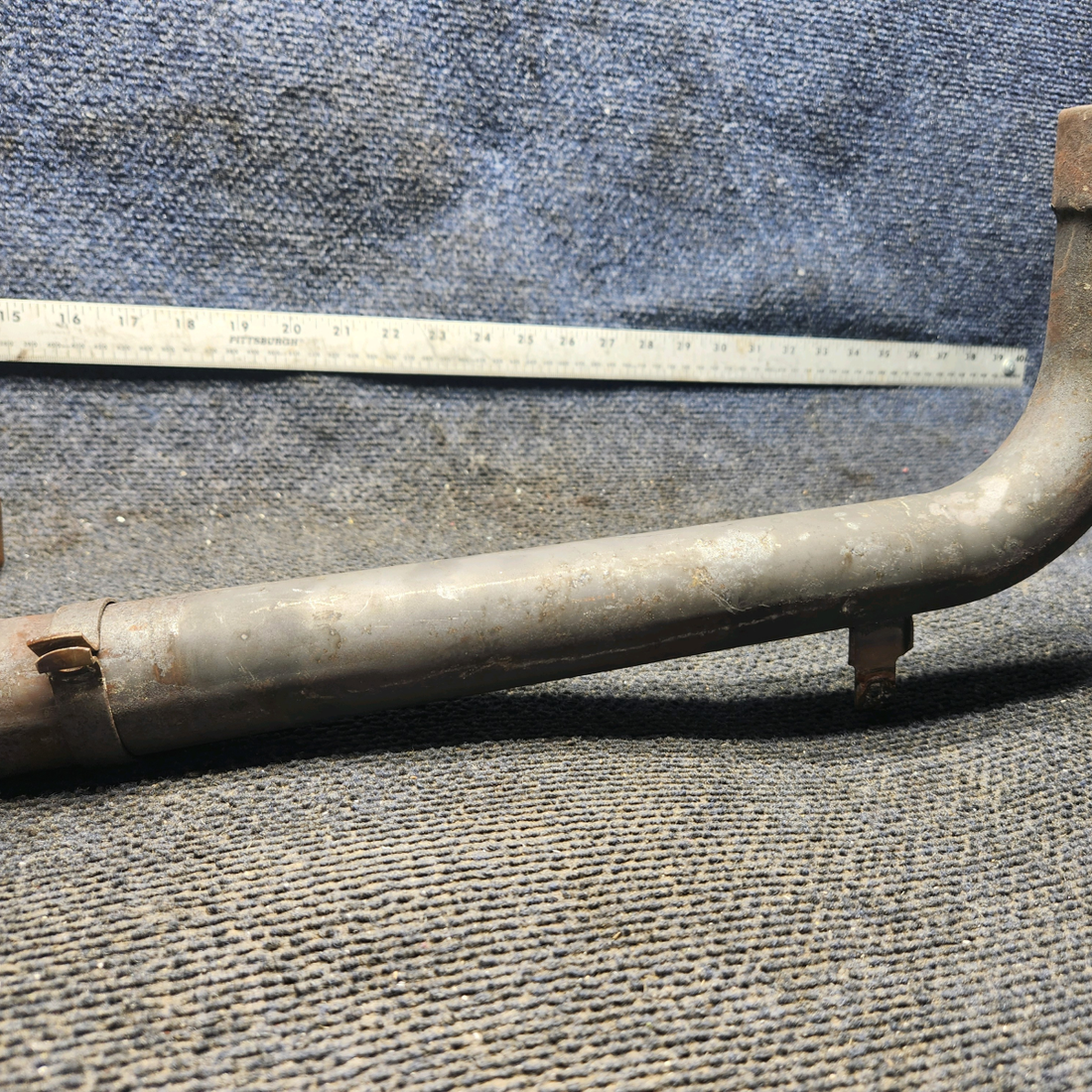 Used aircraft parts for sale, 99044-04 Piper PA-28-140 Exhaust Stack – Right Rear