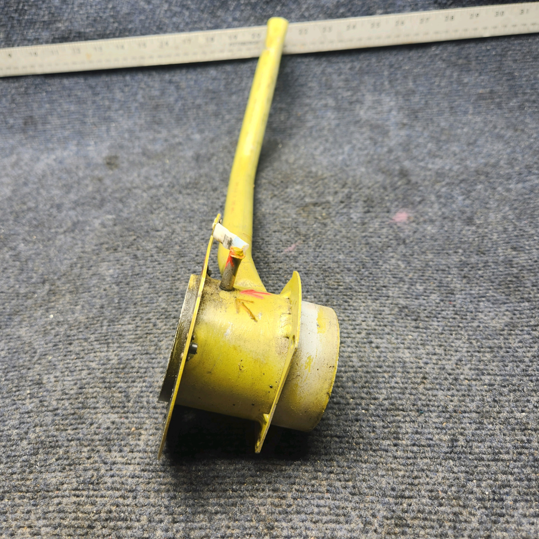 Used aircraft parts for sale, 68416-003 PIPER PA28-161 Warrior III CABIN AIR VENT VALVE ASSEMBLY RH SOLD AS A CORE NO RETURNS.