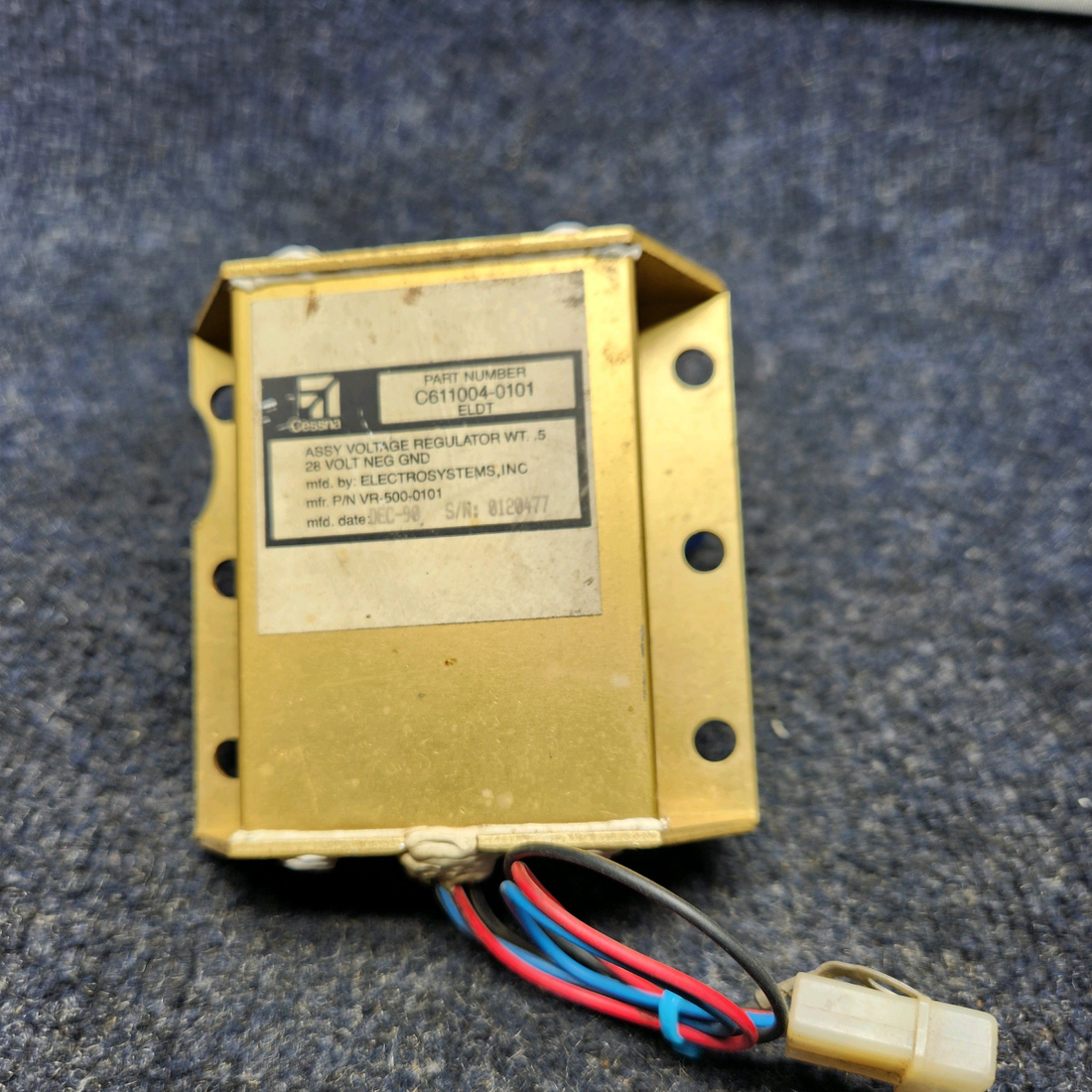 Used aircraft parts for sale, C611004-0101 Texas Several ALTERNATOR CONTROL UNIT ASSEMBLY