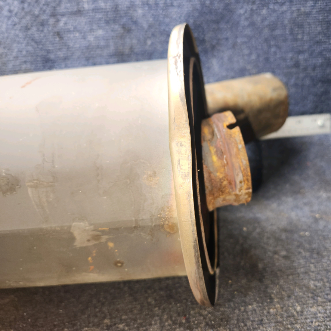 Used aircraft parts for sale, 0750161-28 Cessna 182G Muffler Assy