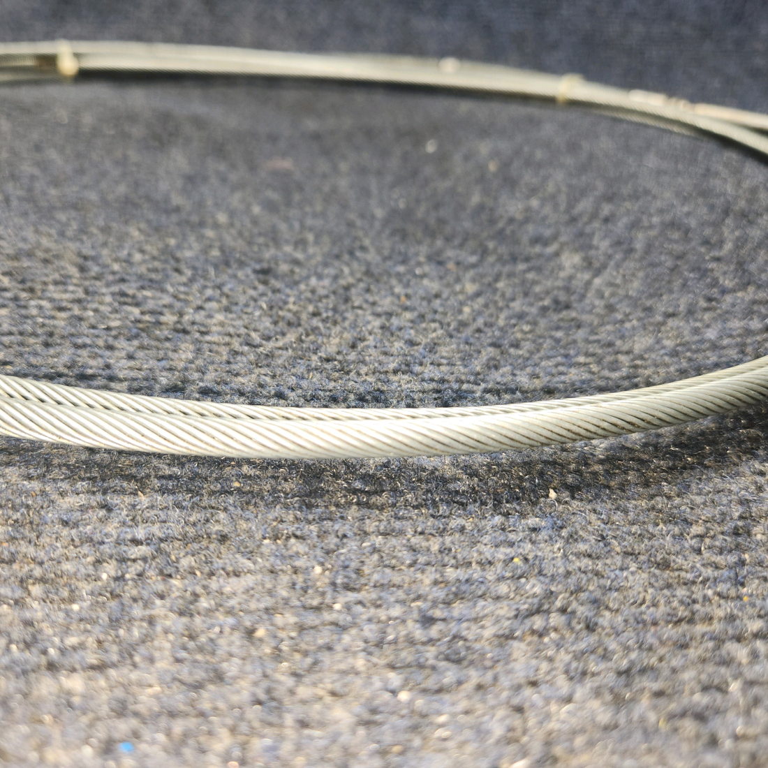 Used aircraft parts for sale, 50‑389012‑11 BEECHCRAFT 95-55B Engine Throttle Control Assembly – LH/RH, 124"