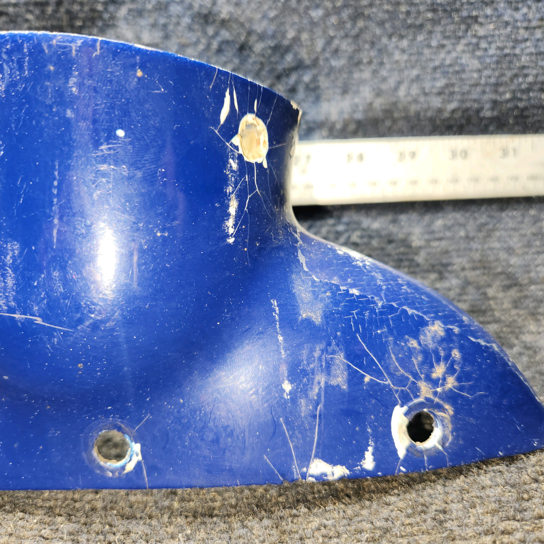 Used aircraft parts for sale, 63514-006 PIPER PA28-140 Rotating Beacon Fin Tip Assembly