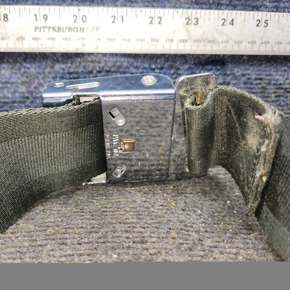 Used aircraft parts for sale, 2-846-745 American Safety cessna 150G Seat Belt Assembly with Anchors