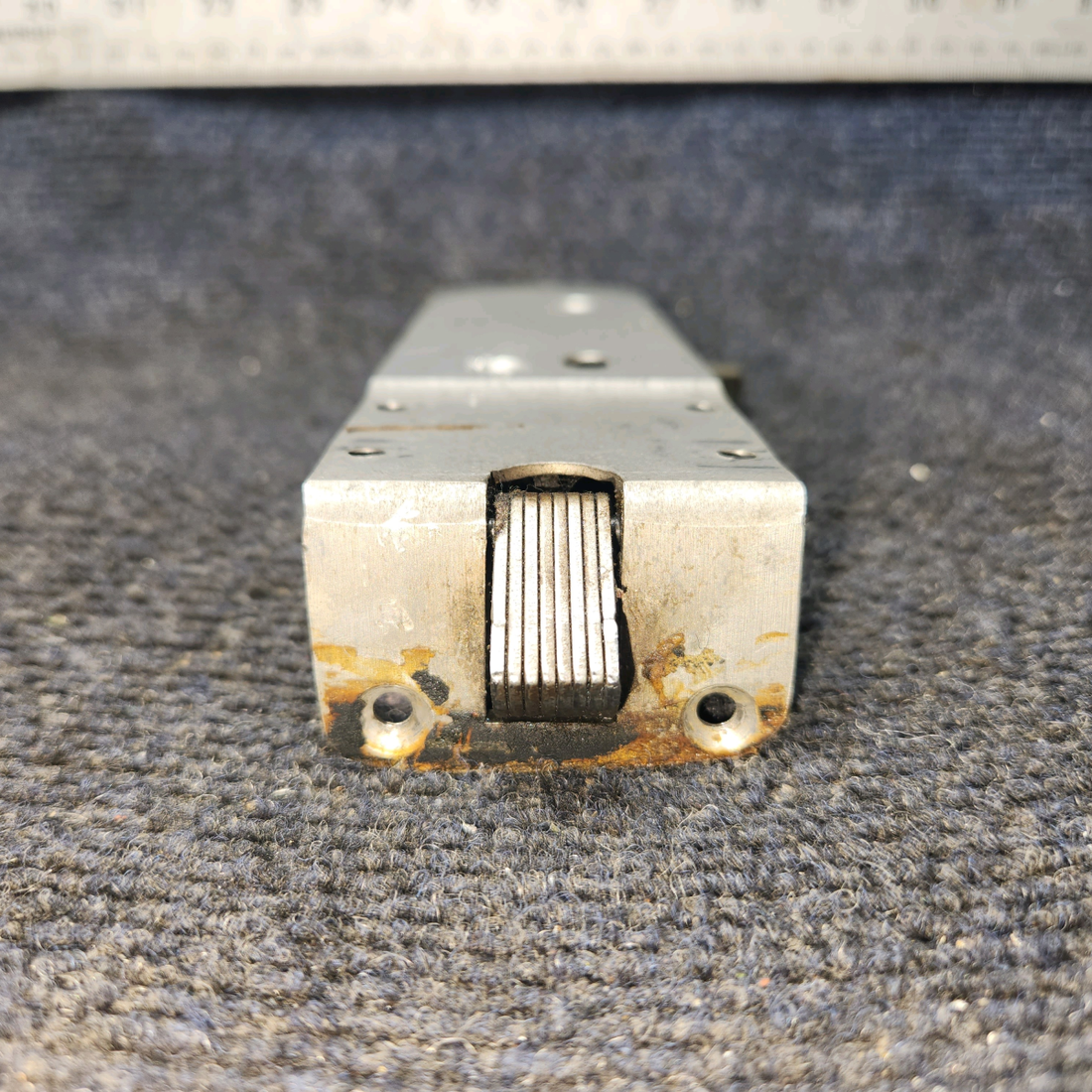 Used aircraft parts for sale, H2532-6 Hartwell Beechcraft C23 SUNDOWNER Cabin Door Latch Base Assembly - RH