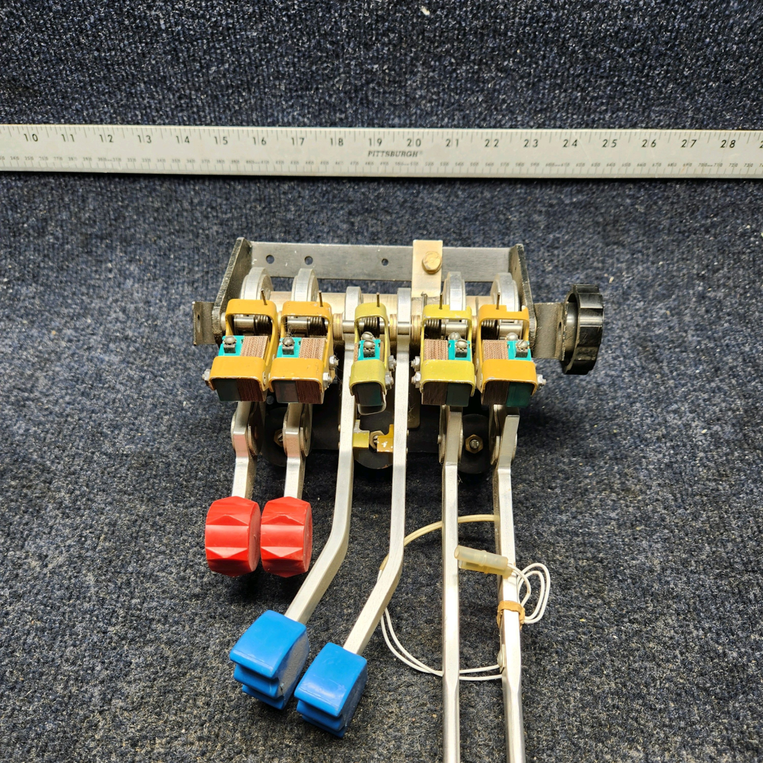 Used aircraft parts for sale, 50331-003 Piper  [part_model] Texas Several CONTROL PEDESTAL QUADRANT W/SWITCH