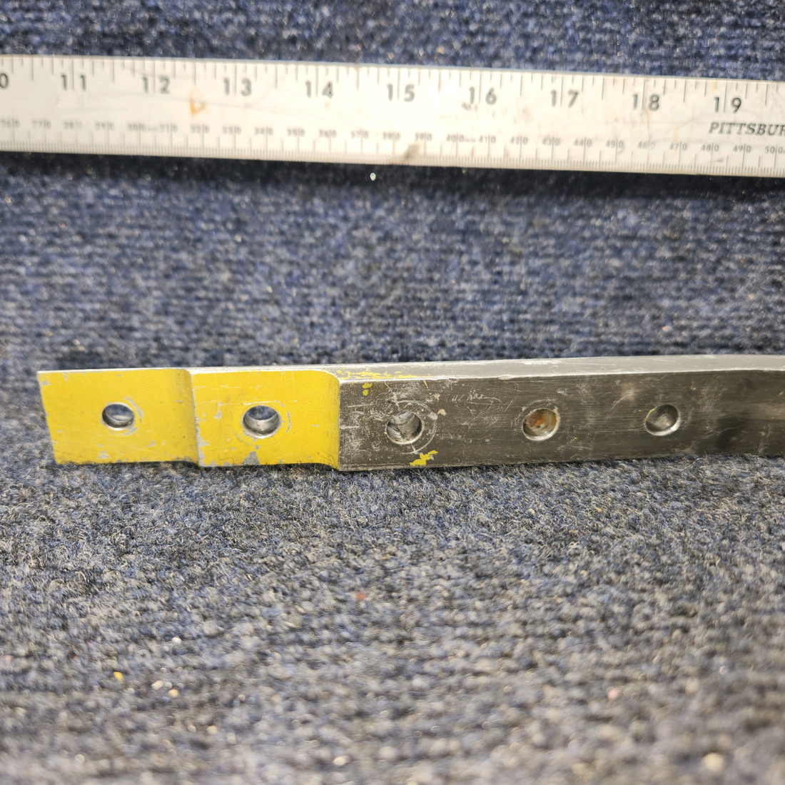 Used aircraft parts for sale, 169-110018 Beechcraft A24R Fitting Spar Cap Lower Splice FORWARD