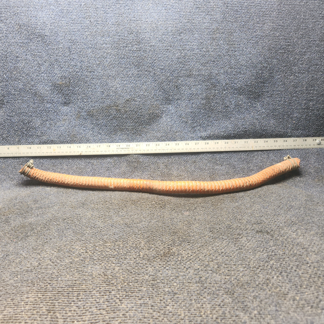 Used aircraft parts for sale, 63633-015, 63633-060 Piper PA28-161 Defrost Hoses - Set of 2  w/ Clams.