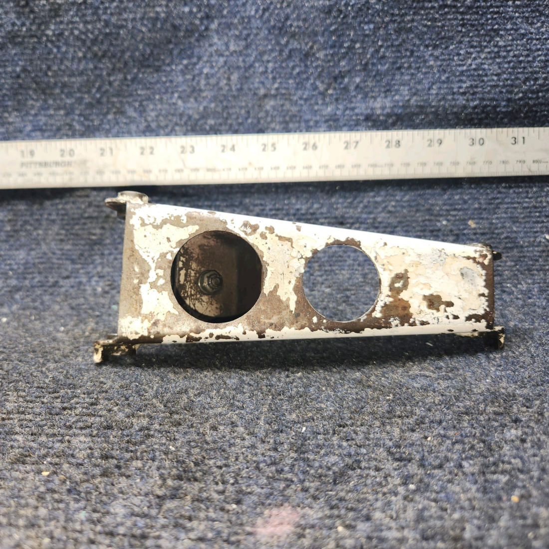 Used aircraft parts for sale, 63383-000 Piper PA28-140 Nose Gear Lower Torque Link Assembly