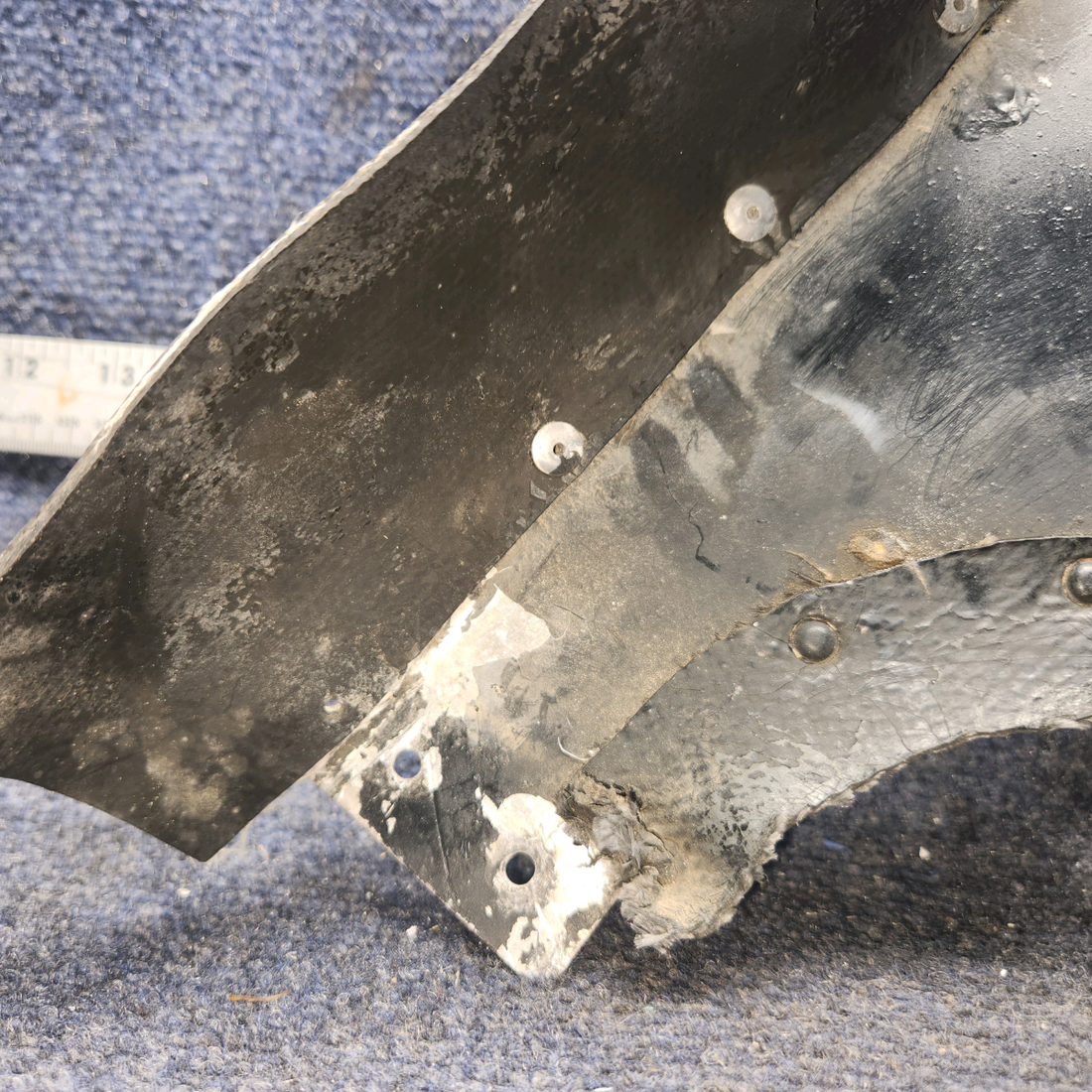 Used aircraft parts for sale, 2455058-1 Cessna 172RG LH BAFFLE ASSY