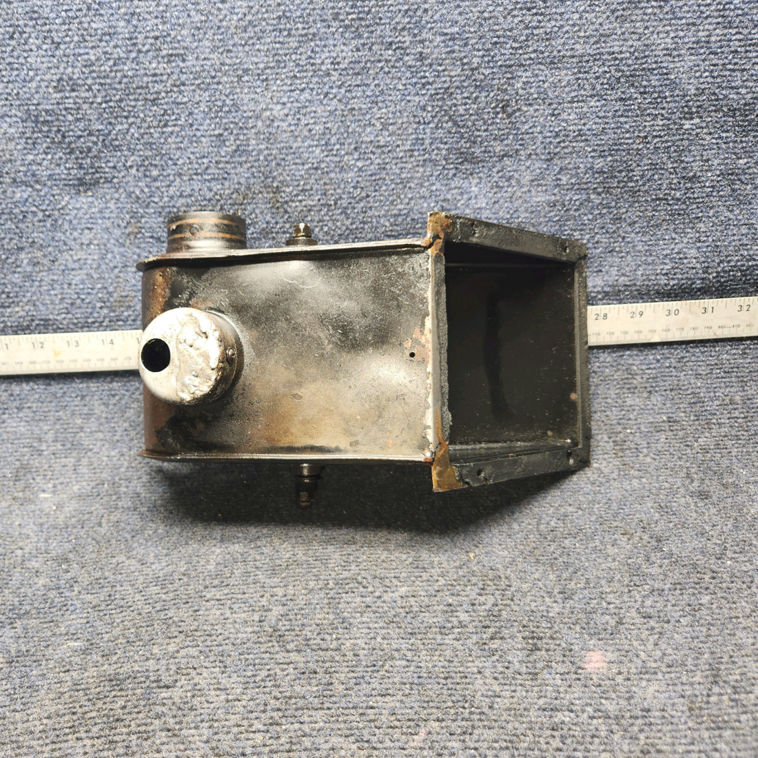 Used aircraft parts for sale, 0550180-27 Continental O-300 CESSNA 172K O-300-A AIRBOX ASSEMBLY