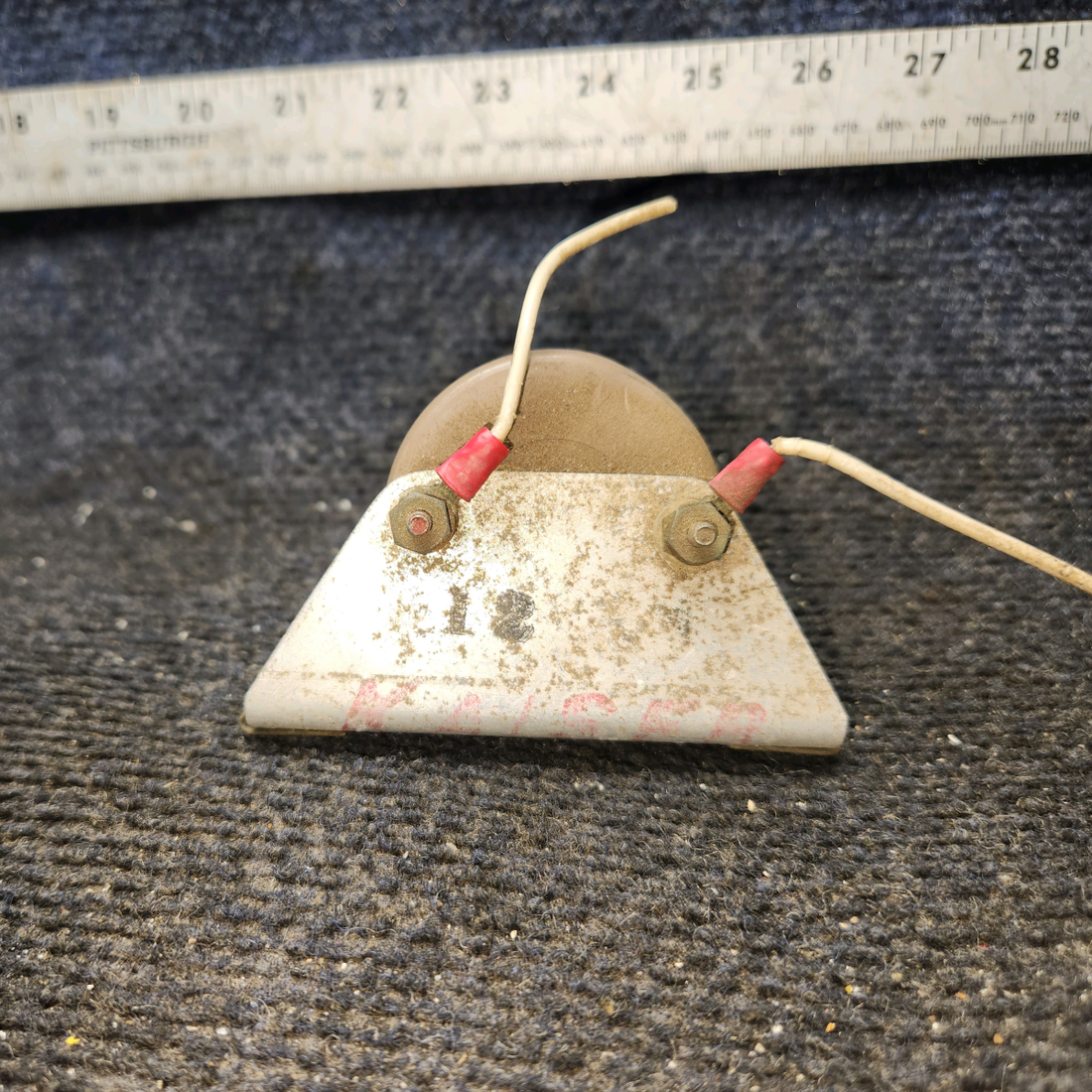 Used aircraft parts for sale, S1407-6 Cessna 182G Stall Warning Horn with Bracket