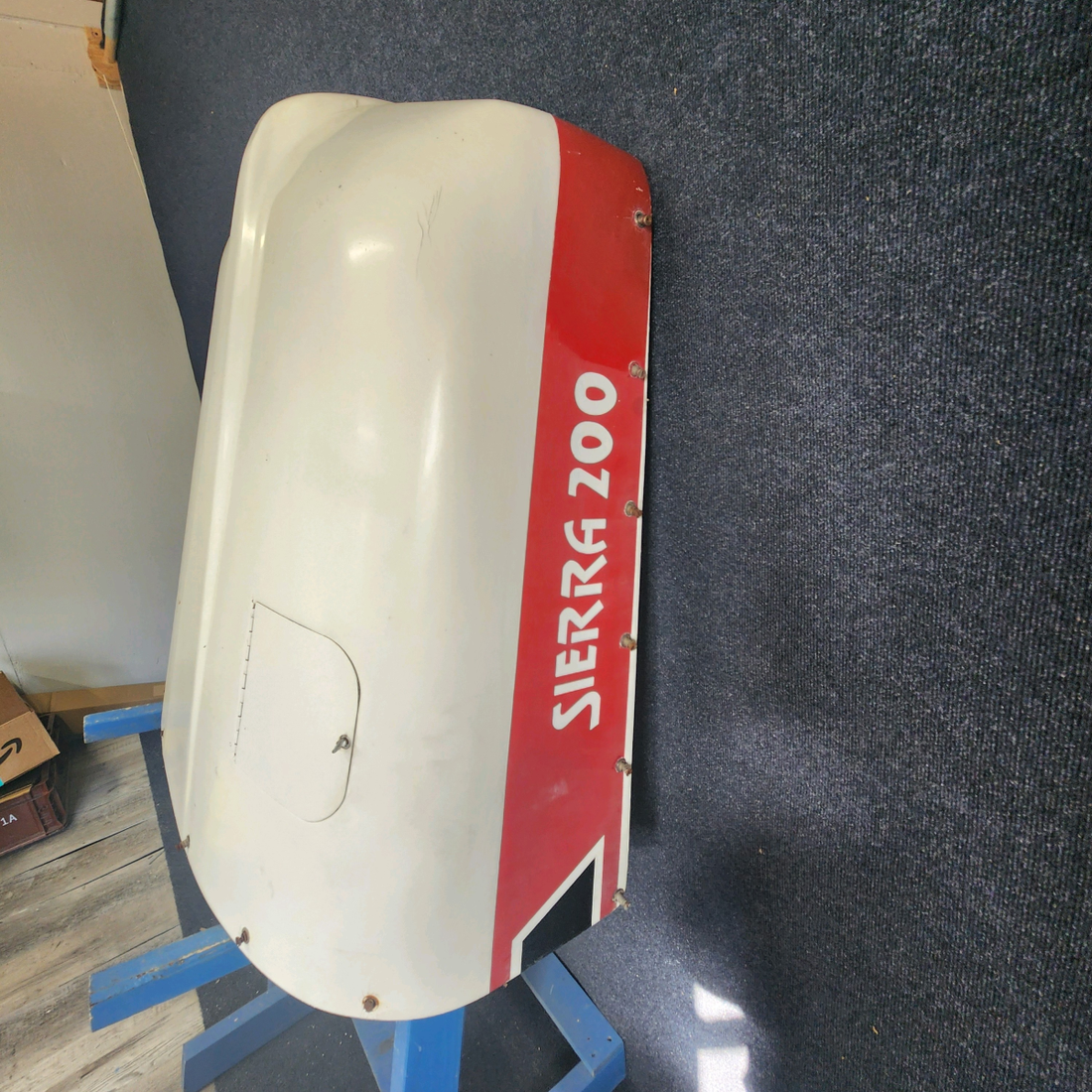 Used aircraft parts for sale, 169-910056-195 Beechcraft A24R Upper Cowling Assembly