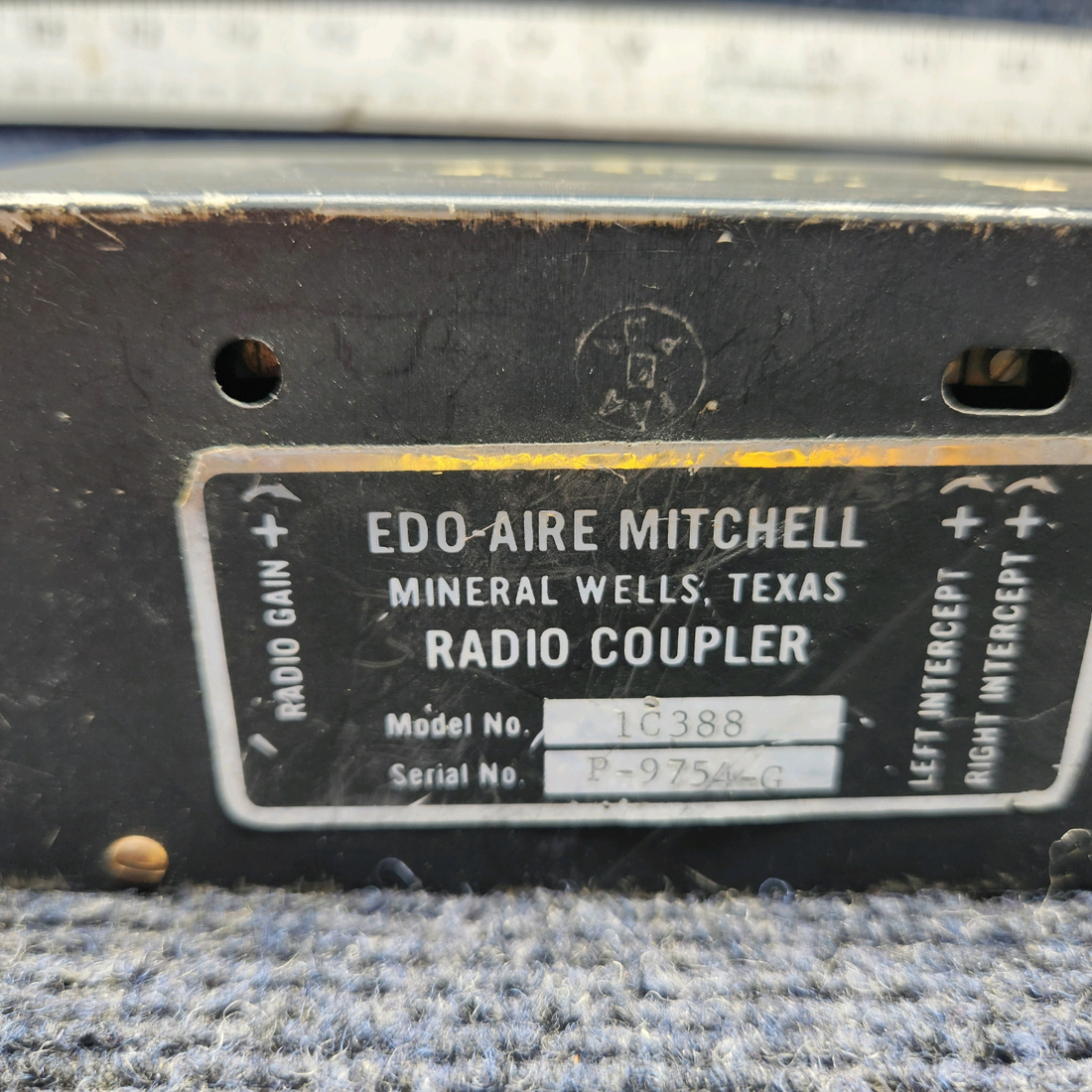 Used aircraft parts for sale, 1C388 EDO-AIRE Mitchell Beechcraft A24R Radio Coupler (Volts: 14)