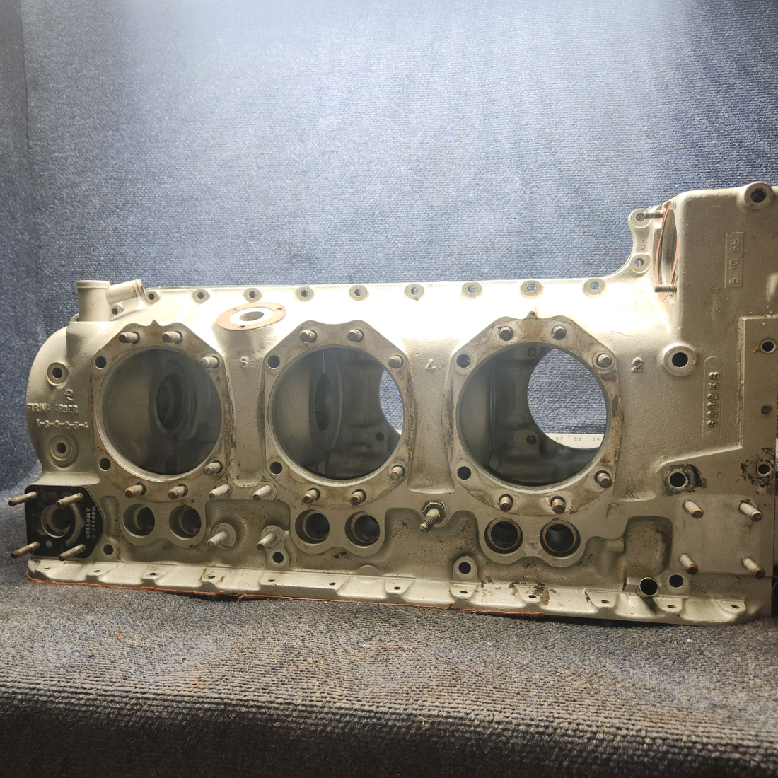 Used aircraft parts for sale, 642159A1 Continental O-470 Cessna 182G Crankcase