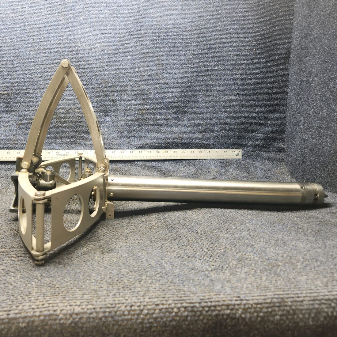 Used aircraft parts for sale, 35-524041 Beechcraft 35-33 Control Column Assy w/ Hanger, Knees, Links
