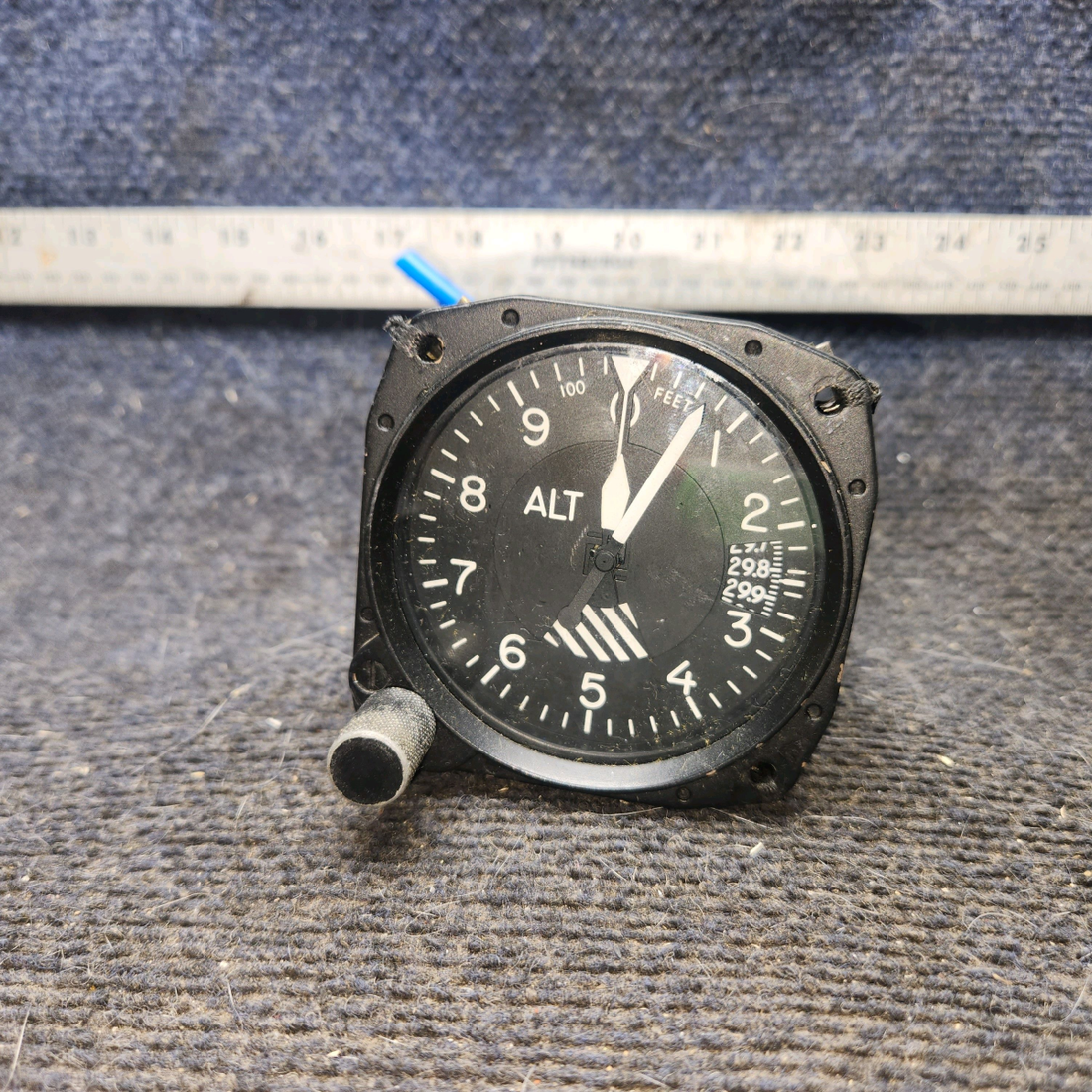 Used aircraft parts for sale, 5934PA-1 United Instruments cessna 172k Altimeter Indicator – Code A.78