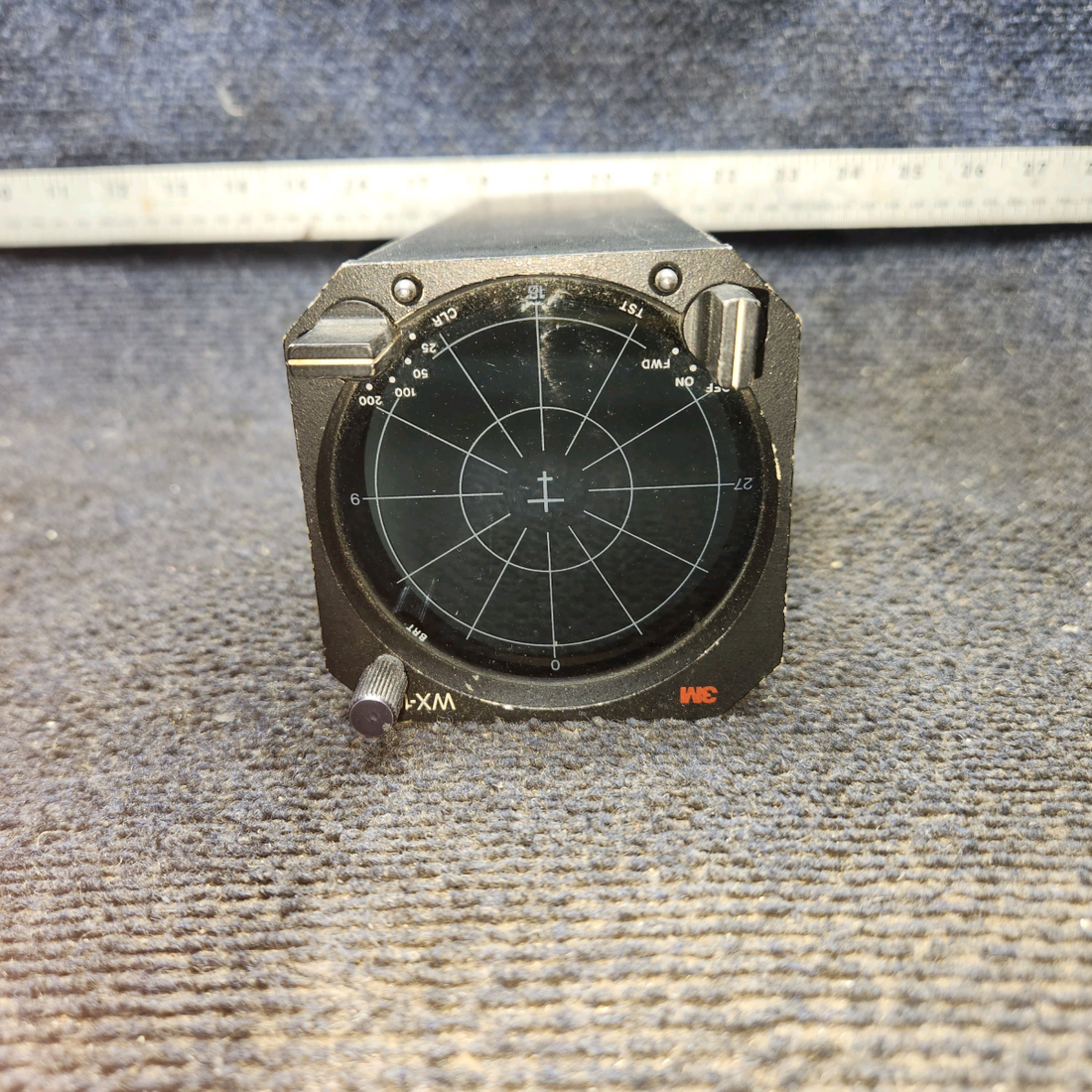 Used aircraft parts for sale, 78-8047-0984-4 3M WX-10A EM Piper PA28RT-201 Storm scope  Display