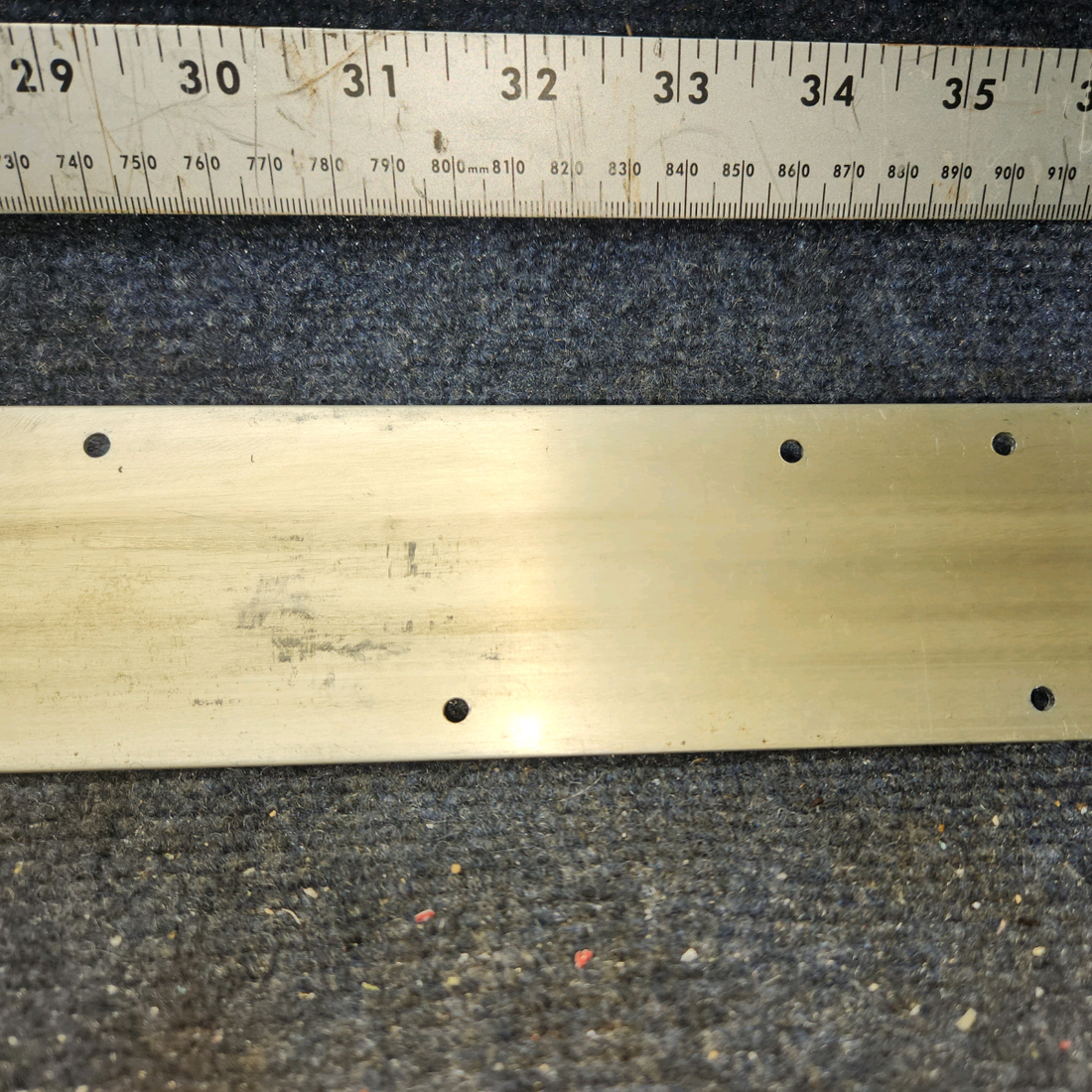 Used aircraft parts for sale, 0511240-5 McFarlane Aviation Cessna 172E Seat Rail – Inboard LH