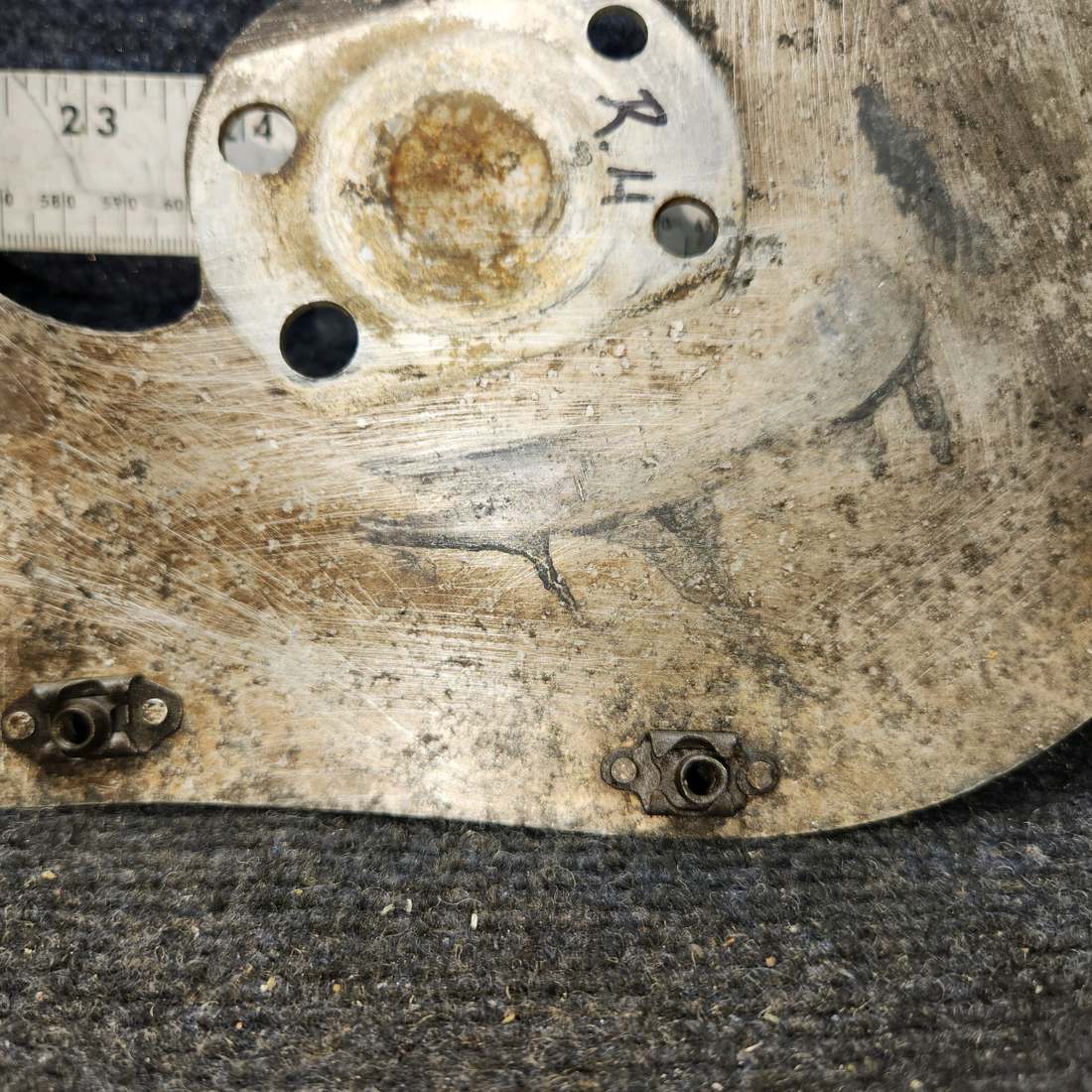Used aircraft parts for sale, 0441143-26 Cessna 172 Wheel Fairing Plate Assembly RH