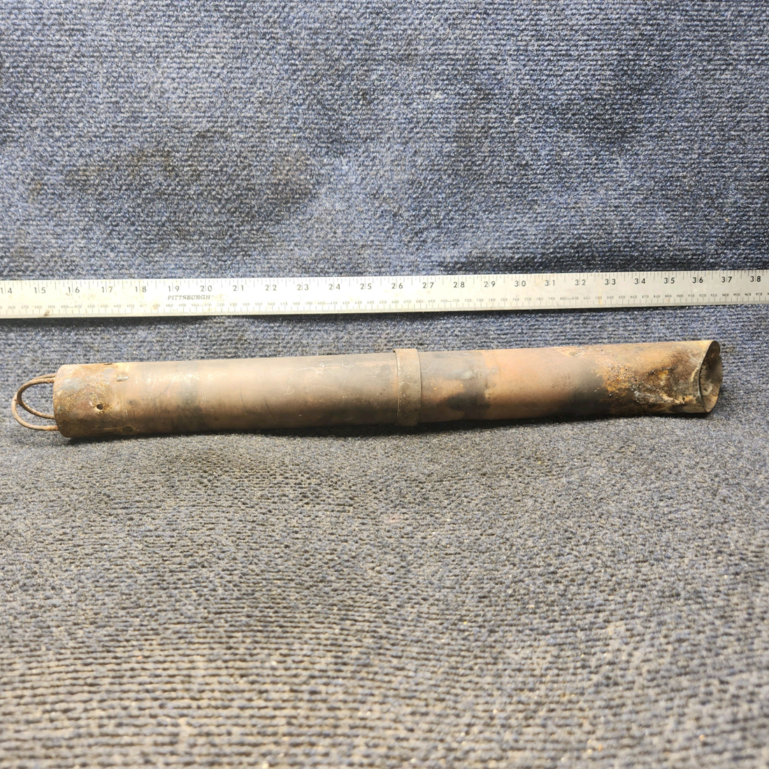 Used aircraft parts for sale, 63666-002 Lycoming O-320-E2AD PIPER PA28-140 Tailpipe Assembly