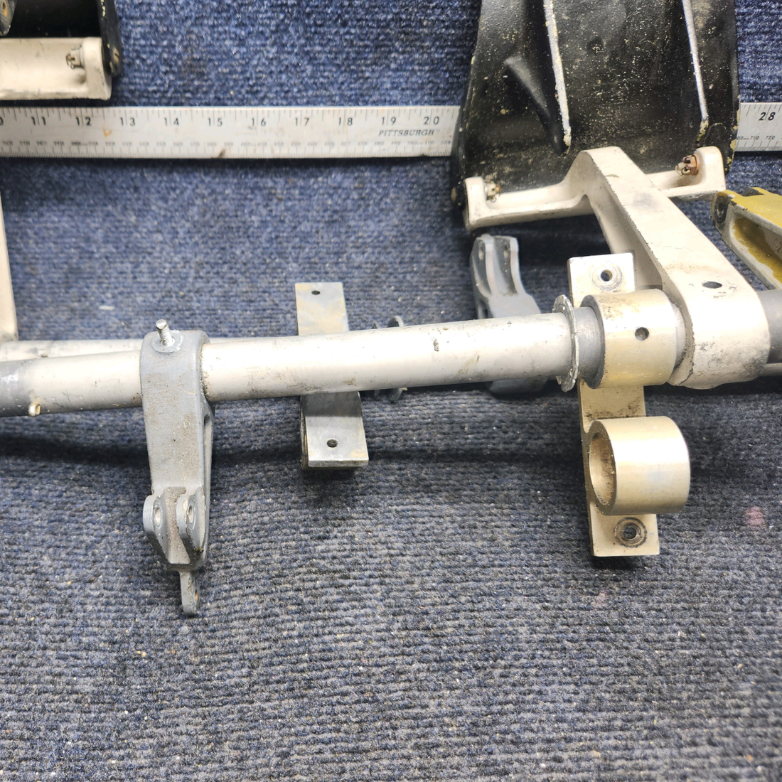 Used aircraft parts for sale, 169-524013-605 Beechcraft A24R Rudder Pedal Assy