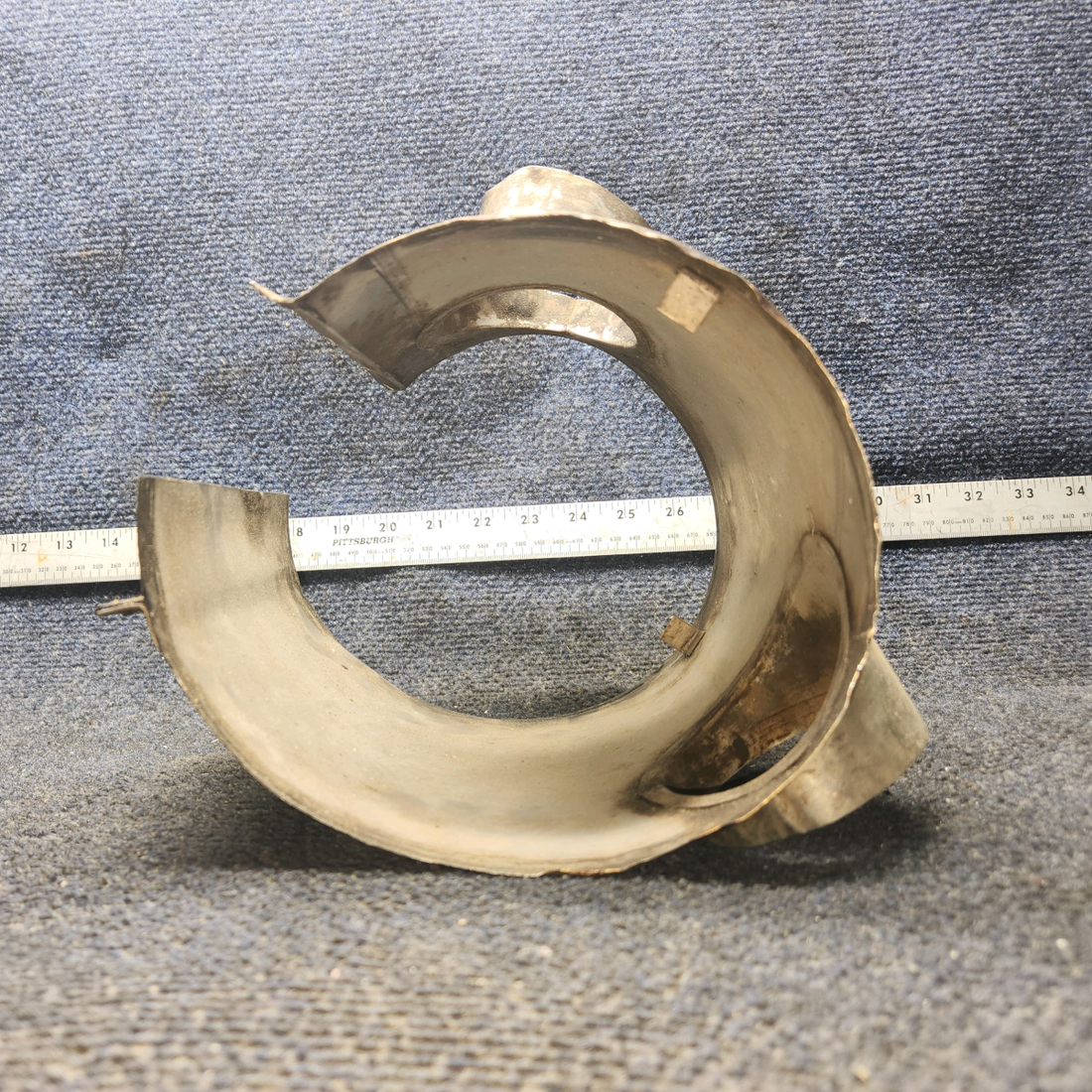 Used aircraft parts for sale, 35-950129-1 BEECHCRAFT F35 Exhaust Shroud Assembly