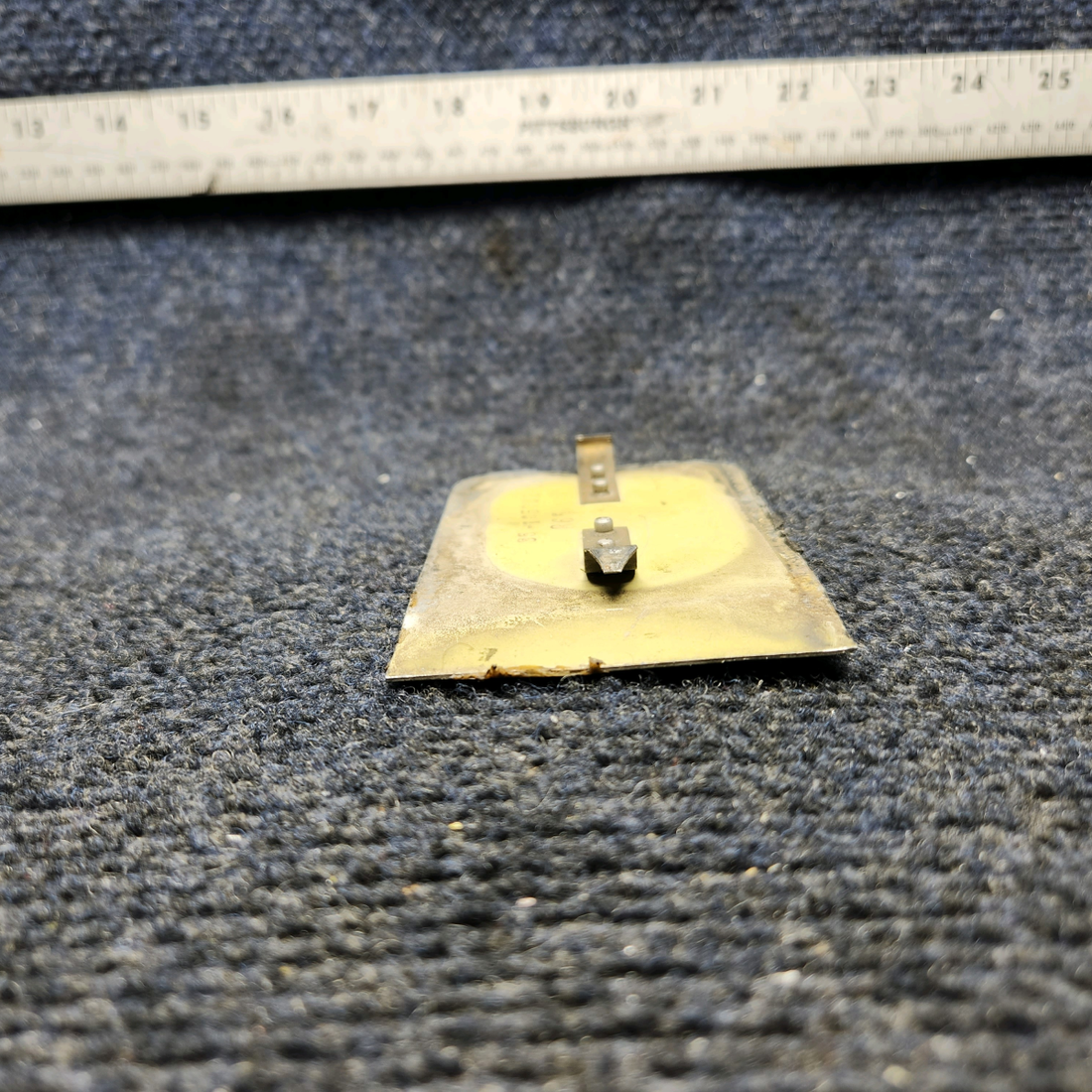 Used aircraft parts for sale, 35-105005-18 Beechcraft F33A L/H UPPER FWD FRONT WING ATTACH BOLT PANEL