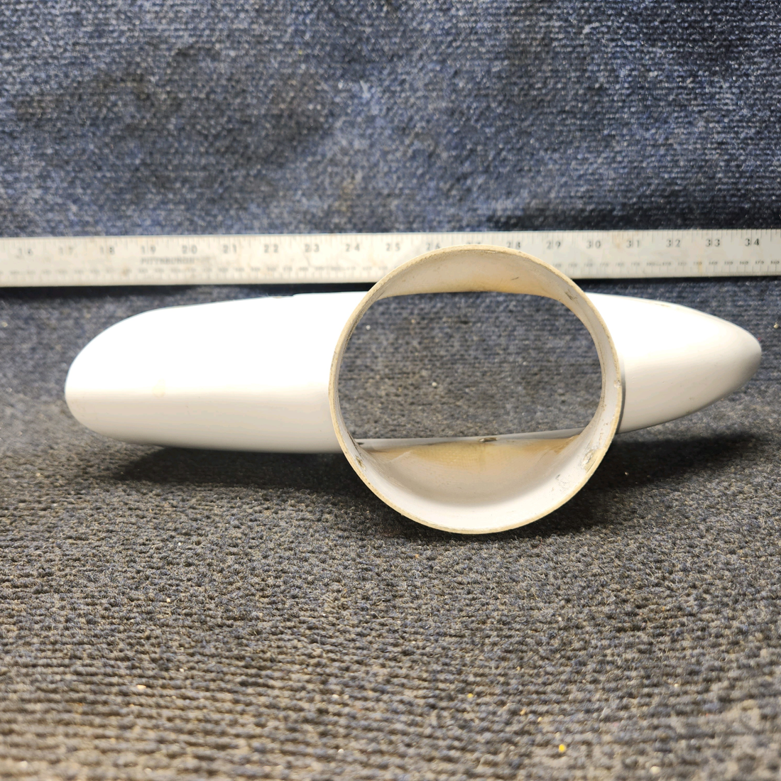 Used aircraft parts for sale, 63514-006 PIPER PA28-140 Tip Vertical Fin For Rotating Beacon