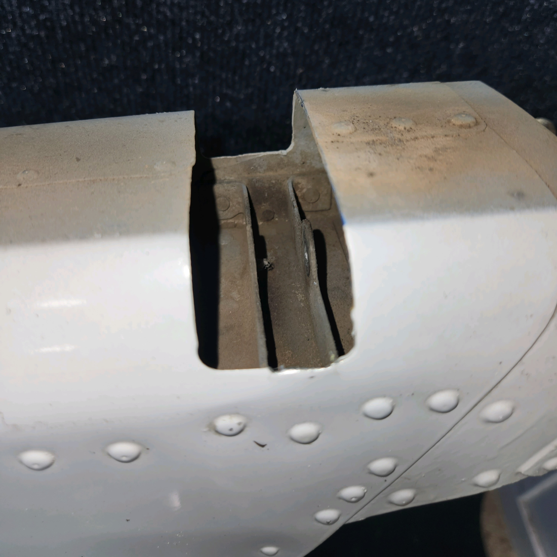 Used aircraft parts for sale, 1231001-5 Cessna 182G Rudder Assembly
