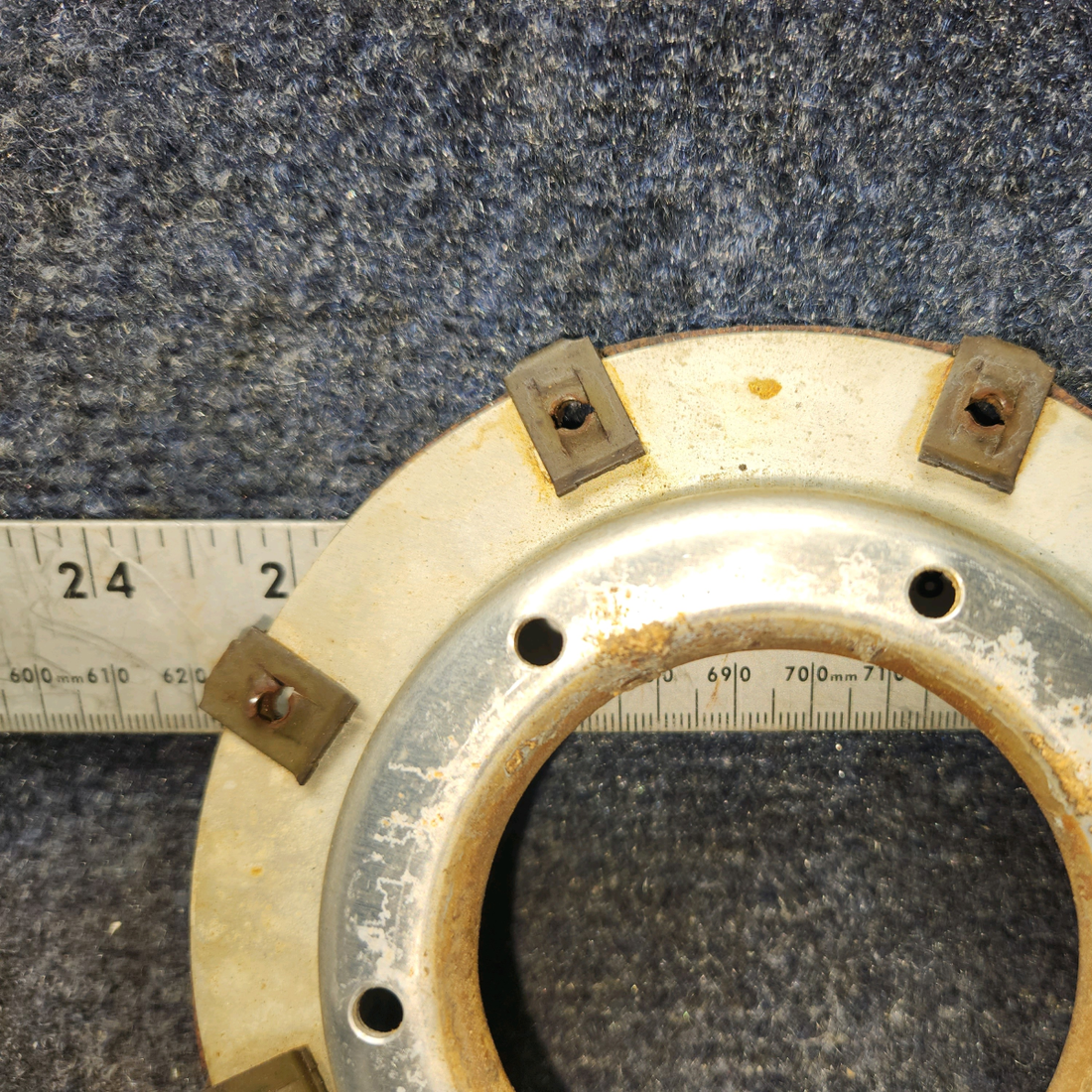 Used aircraft parts for sale, 0523529-1 Cessna 172E Fuel Tank Adapter Assembly