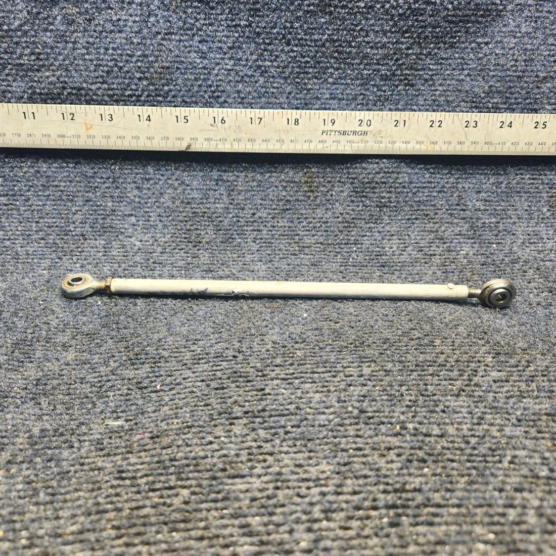Used aircraft parts for sale, 169-524035-3 Beechcraft A23A Musketeer Custom III AILERON PUSH ROD TUBE