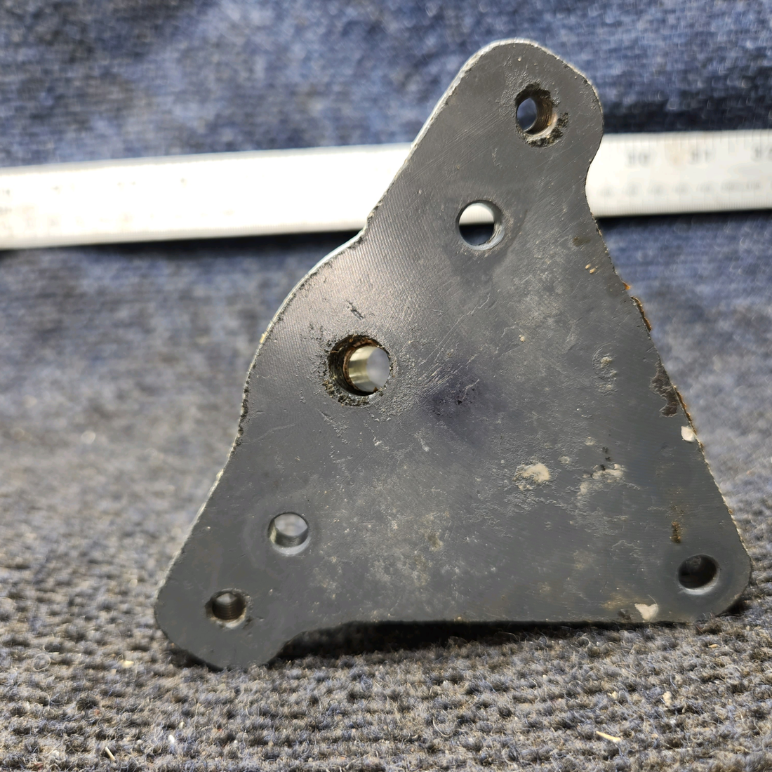 Used aircraft parts for sale, 35-600002 BEECHCRAFT F35 Inboard Elevator Hinge Support Assembly