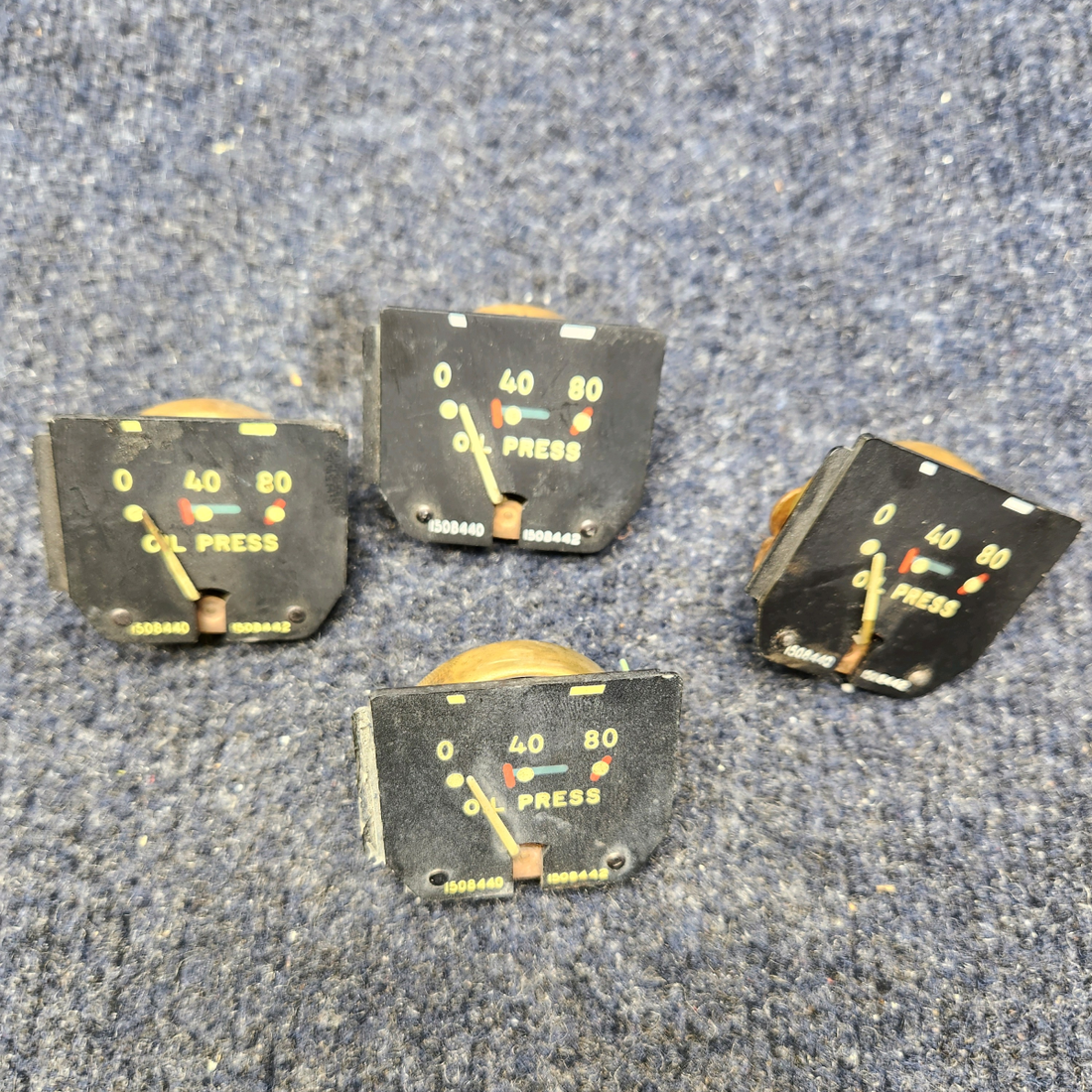 Used aircraft parts for sale, 1508440 BEECHCRAFT F35 OIL PRESS INDICATOR PRICE PER EACH