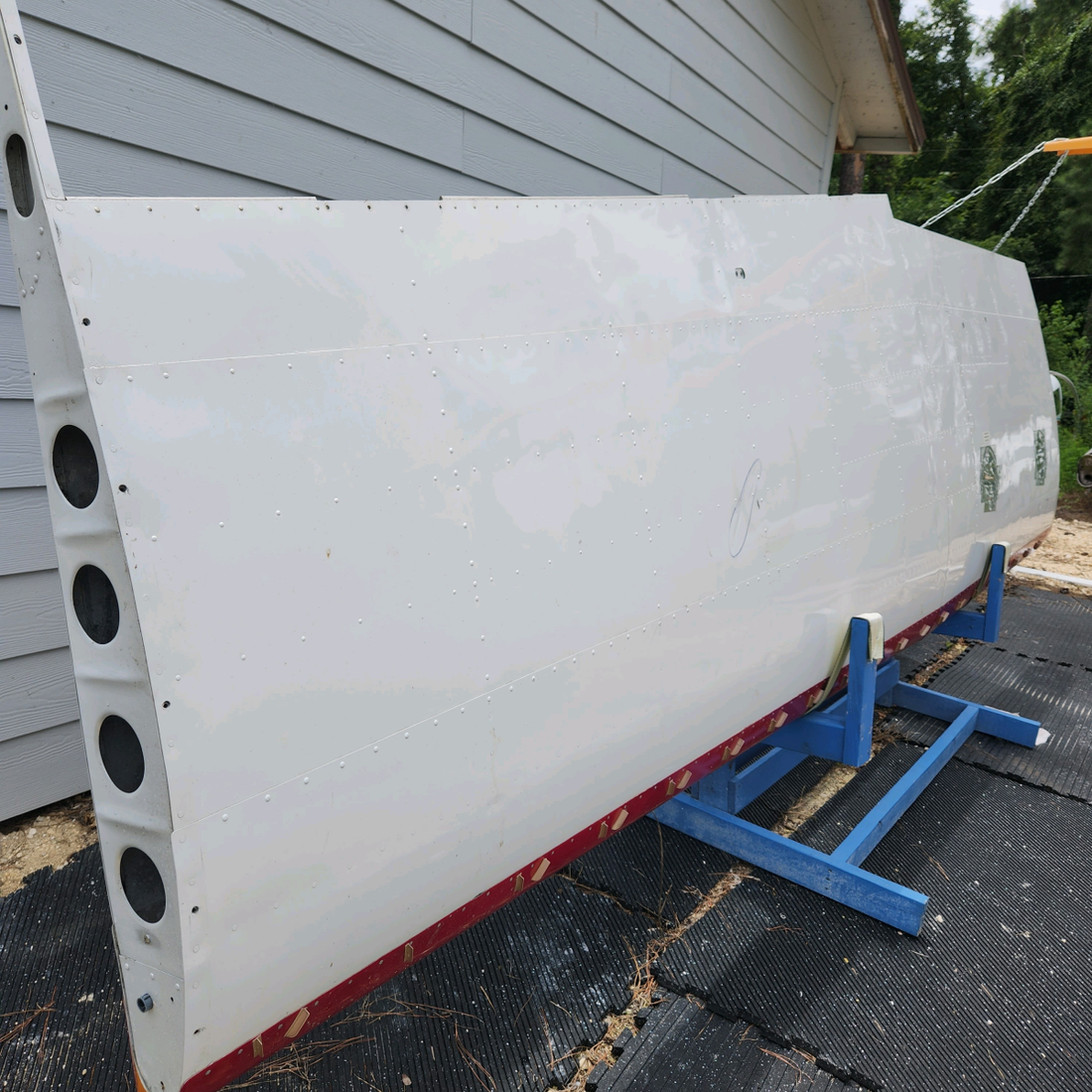 Used aircraft parts for sale, 0722182-4 Cessna year 1971 182P WING STRUCTURE LONG RANGE RH HORTON STOOL KIT INCLUDE LH HORTON STOOL KIT