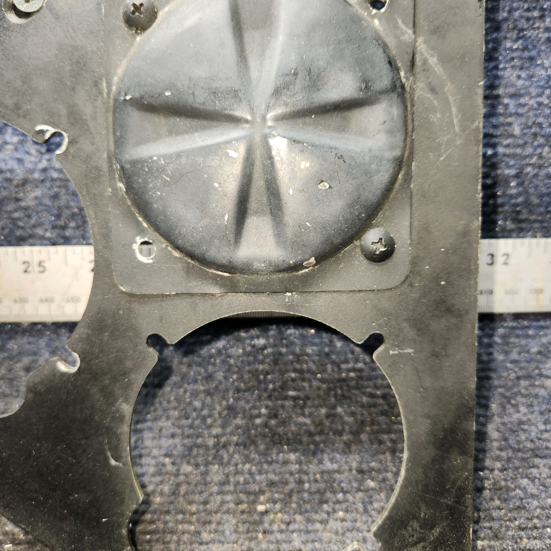 Used aircraft parts for sale, 0513316-3 Cessna 172F Instrument Shock Panel