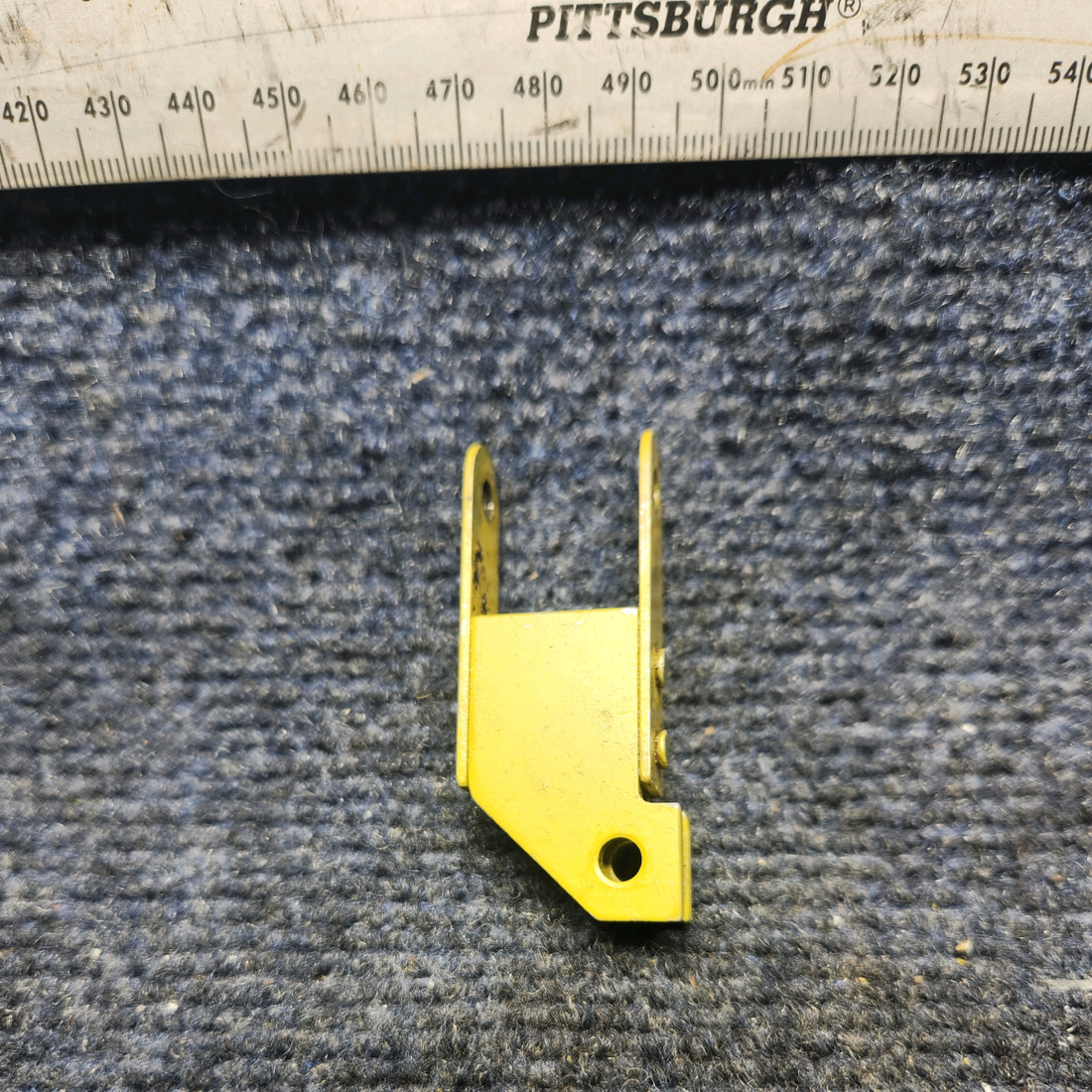 Used aircraft parts for sale, 002-410041-3 Beechcraft F33A BEECHCRAFT RH RUDDER CABLE LINK