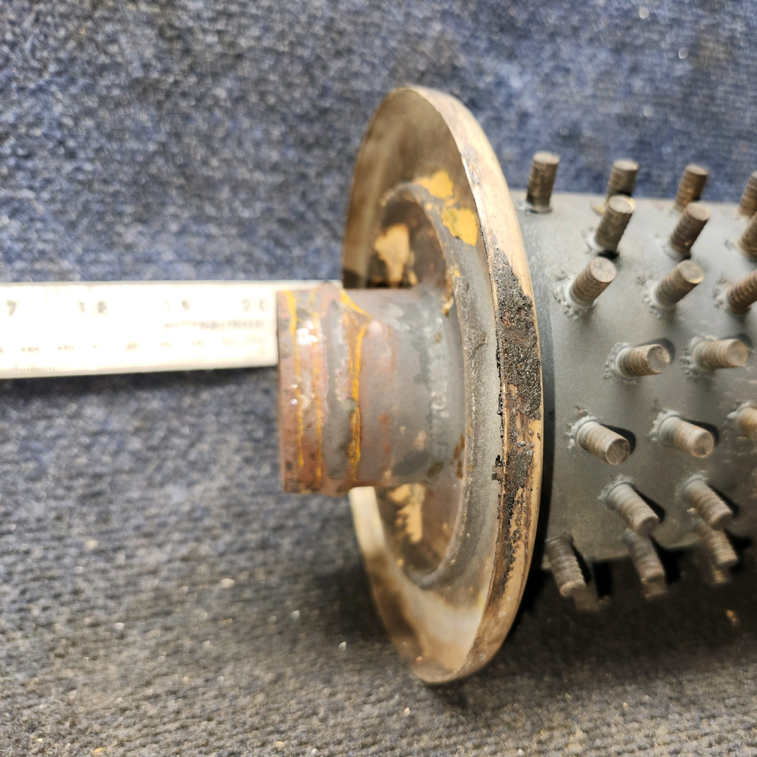 Used aircraft parts for sale, A186 Beechcraft 35-33 Heat Exchanger – LH