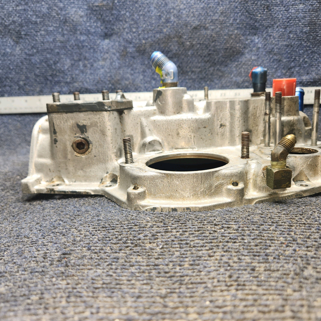 Used aircraft parts for sale, 21A21533-04 Lycoming O-320 PIPER PA28-140 Housing Accessory Assembly