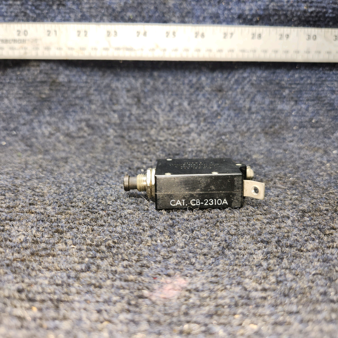 Used aircraft parts for sale, CB‑2310A Wood Electric BEECHCRAFT 95-55B Push-to-Reset Circuit Breaker