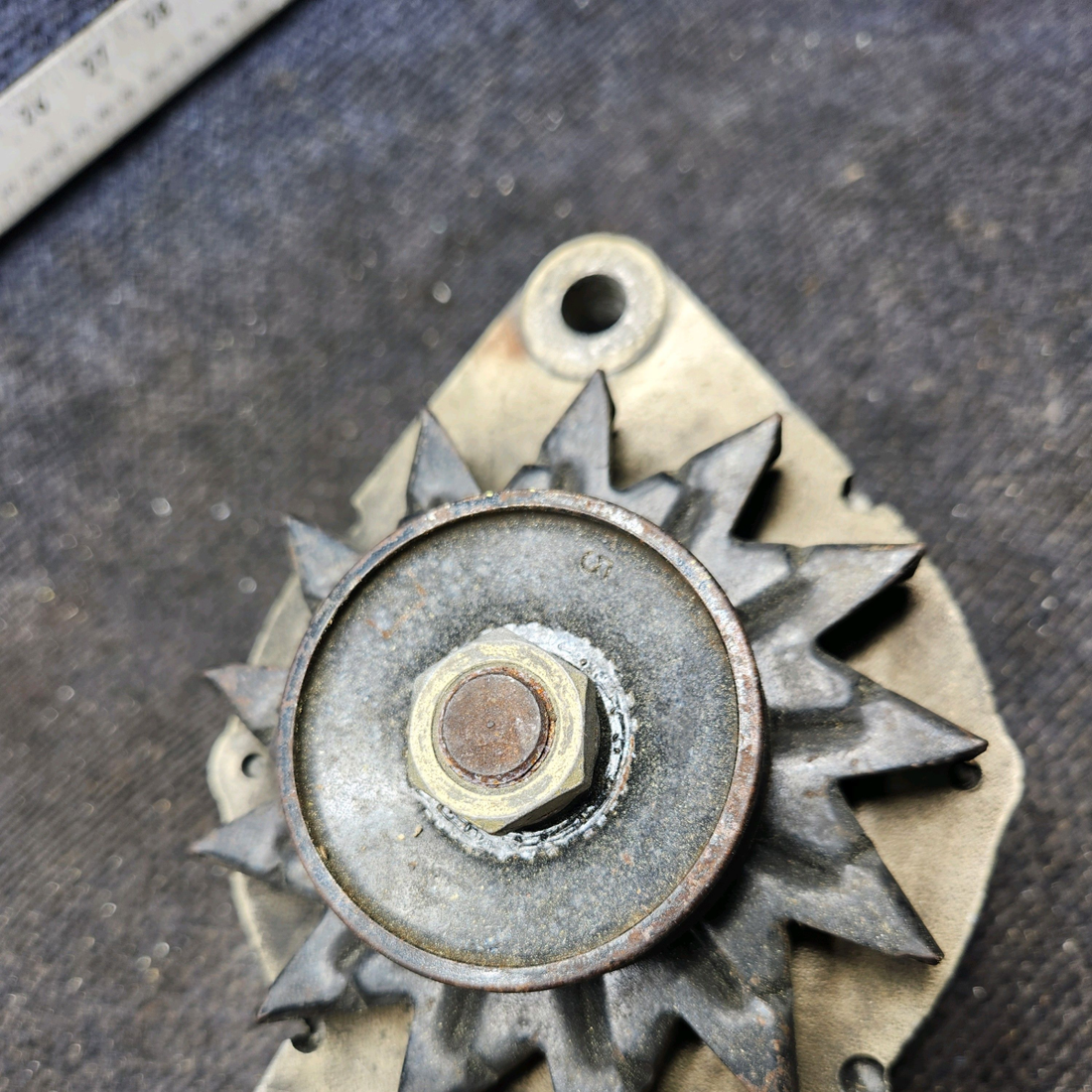 Used aircraft parts for sale, 015-01237 AeroTech Beechcraft 35-33 Alternator (12V, 50A)